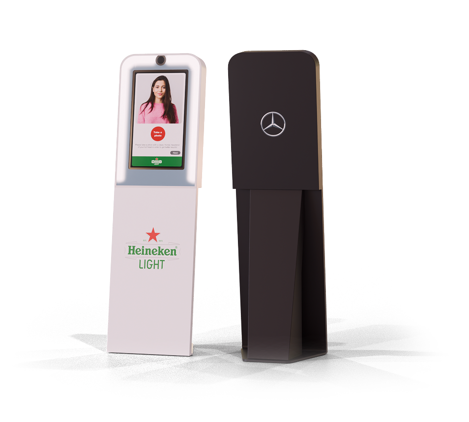 Kiosk photo booths â€