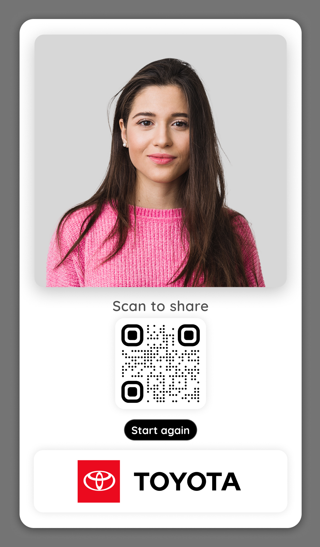 Step 7: Scan the QR code
