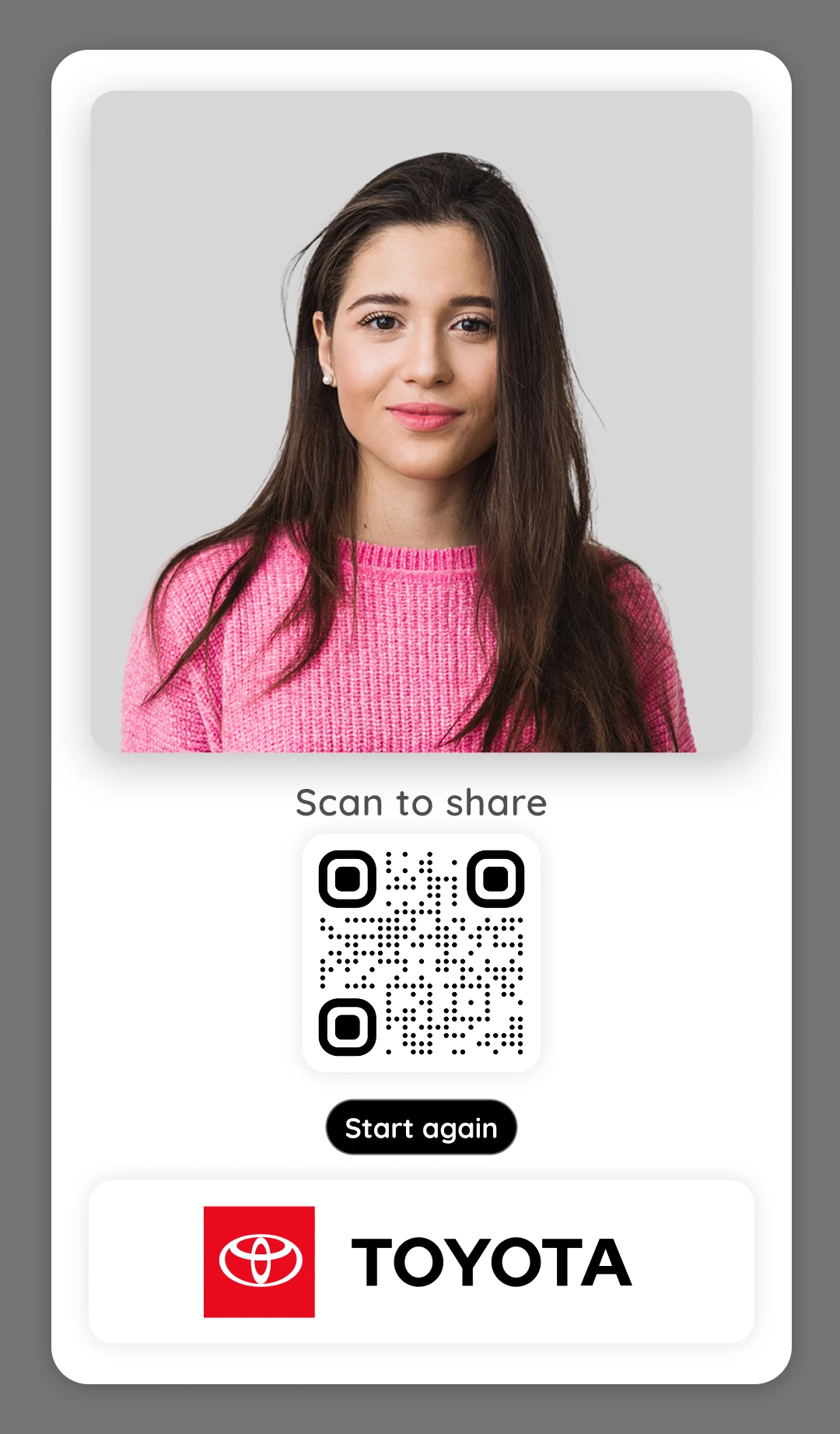 Step 6: Scan the QR code