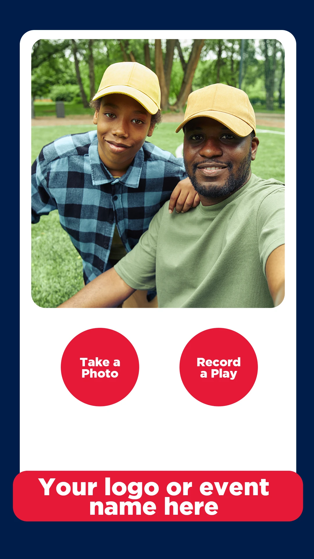 Step 4: Take a photo or record a play