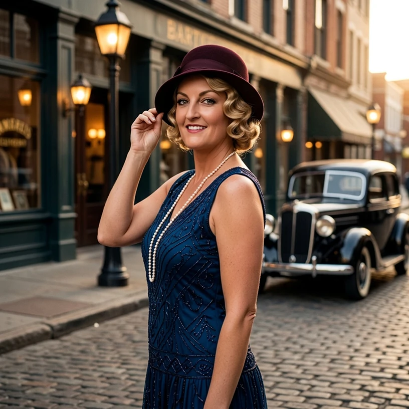 Roaring 20s theme — female