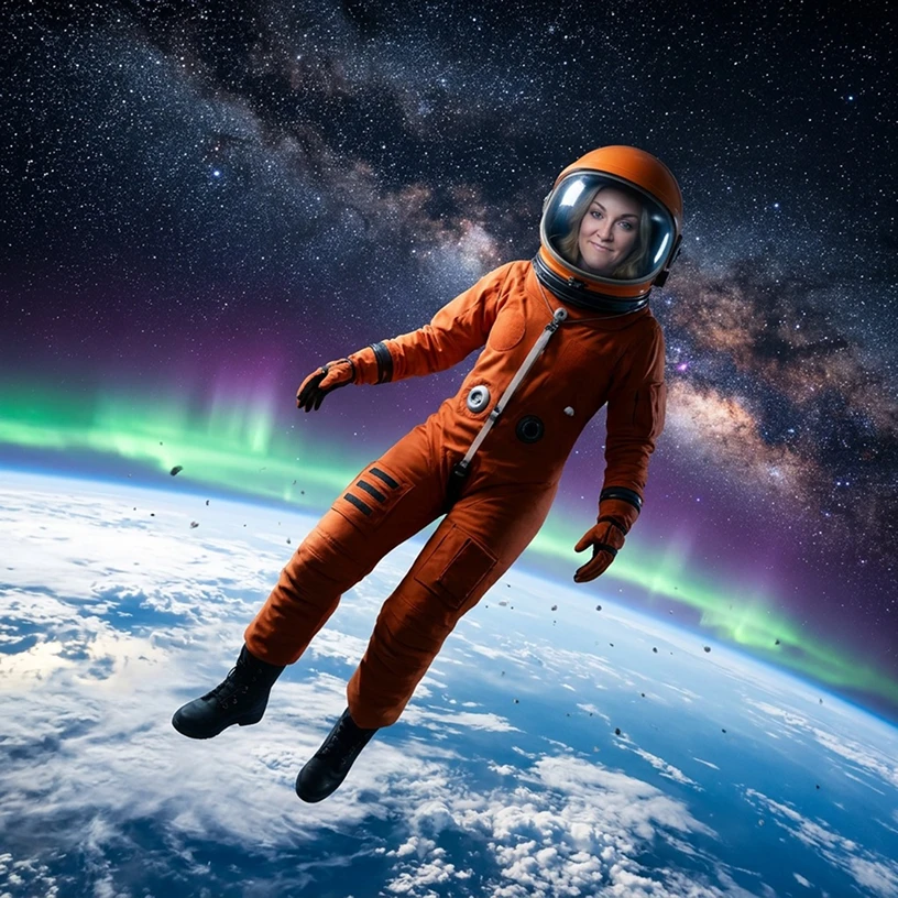 Space theme — female